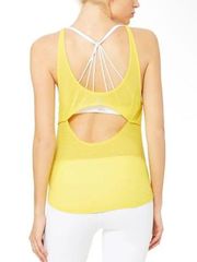 ® Sculpt cut out Tank Top - Zest