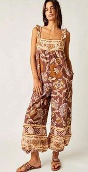 Bali Albright Jumpsuit in Coffee Combo