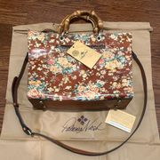 Brand New (NWT)  Zanoona Tote in Vintage Botanical w/Dustbag (OS)
