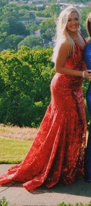 Bella’s Formal Collection Red Prom Dress