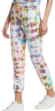 Generation Love Isla Tie-Dye Sweatpants Joggers Multicolor Rainbow Size Medium