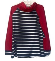 12pm by Mon Ami Cowlneck Stripe Top Women’s Small