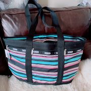 LeSportsac Large Travel Tote Weekender, mommy bag/NWT