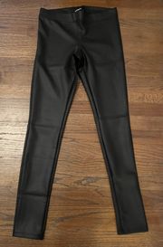 Faux Leather Leggings