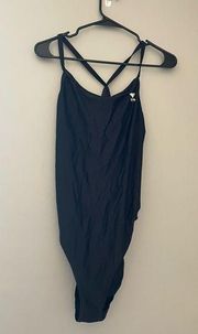 TYR black one piece swimsuit size 40 great condition