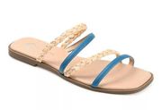 Journee Collection Womens Brinna Slide Sandals 11M