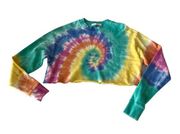 Daydreamer Tie Dye‎ Cut Off Sweatshirt