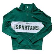 Pink 5th & Ocean Michigan State Quarter Zip XS