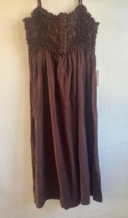 Bhome Brown Tank Dress 