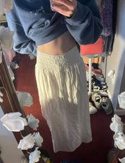 linen skirt