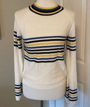 Used / Worn Vintage Striped Varsity Crewneck Sweater