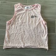 NEW SOUL CYCLE ESTABLISHED 2006 PINK TANK TOP SZ SMALL