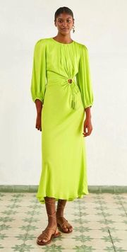 Lime Midi Dress