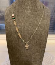 Handmade Chain Pearl Locket Necklace