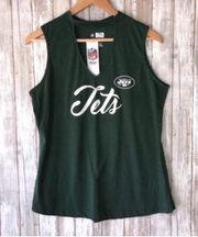 NWT  New York Jets Sleeveless Blouse