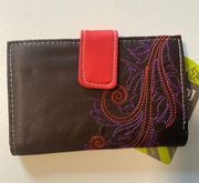 NWT Travelon travel RFID nylon wallet