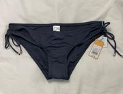 Kona Soo NWT Grey Medium Coverage Hipster Swimsuit Bottom