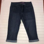 Gloria Vanderbilt cropped jeans