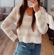 Collared Crop Sweater