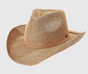 Gold Sparkling Cowboy Hat 