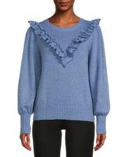 Women's Eyelet Sweater