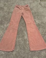 Ribbed Flare Pants