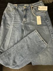 Medium/Light Wash Boyfriend Jeans