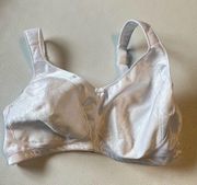 5/$25 JMS white wireless bra size 44D