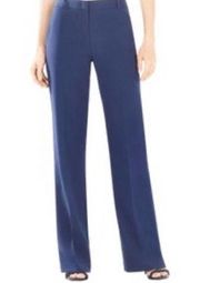 BCBGMAXAZRIA Daria Blue Trousers Wide Leg