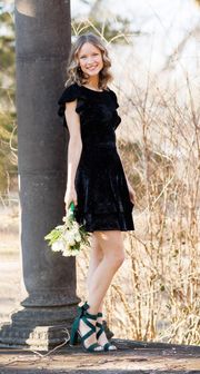 black formal dress