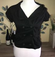 Rue21 Black Jacket/Top 2134