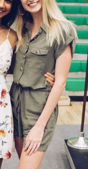 Olive Romper