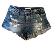 Eunina Distressed Low Rise Jeans