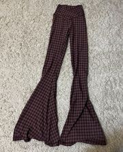 offline by Aerie crossover flare pants size xsmall
