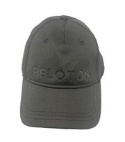 Peloton Baseball Hat Black Embossed Unisex One Size