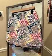 Lady Hagen Patchwork Skort Size 10