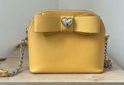 Betsey Johnson Small Yellow Purse