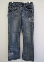 NWT-Women's Cowgirl Tuff Wing N A Prayer Light Jeans 31"x33"