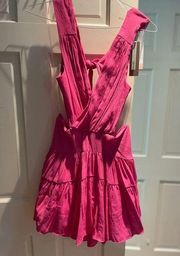 pink do and be summer dress size medium