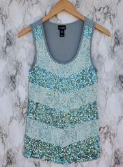 Daytrip sequin tank size small