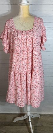 ditsy floral dress size L womens