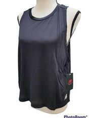 NWT New Balance Go Dry Active Wear Mesh Tank Top Size L With Back Opening