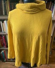 Maeve Anthropologie marigold cozy oversized S blouse