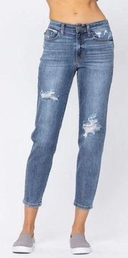 Judy Blue Slim Fit Distressed Jeans Size 13/ 31