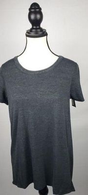 Chaser Vintage Tribend Jersey heather gray open back size medium