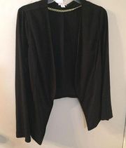 Xhiliration black cardigan sweater