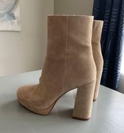 Suede Booties