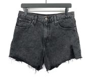 Levi’s  Premium Mom Jean Short Washed Black 30