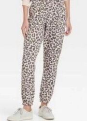 Animal print sweatpants