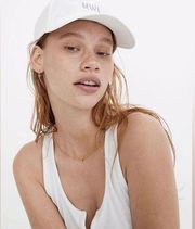 MWL (Re)sourced Baseball Cap in white